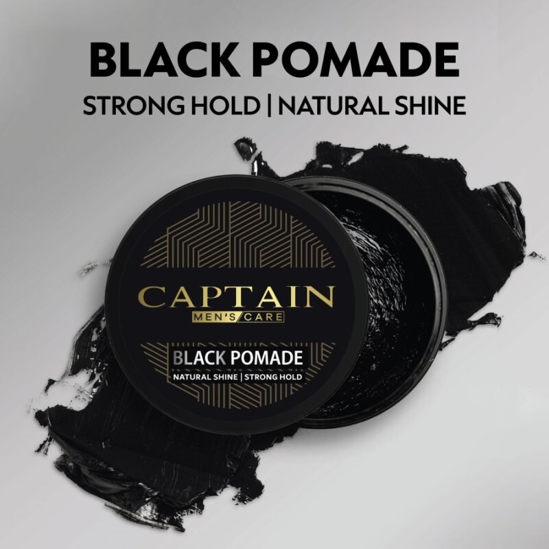 Captain Men's Care Black Pomade 2