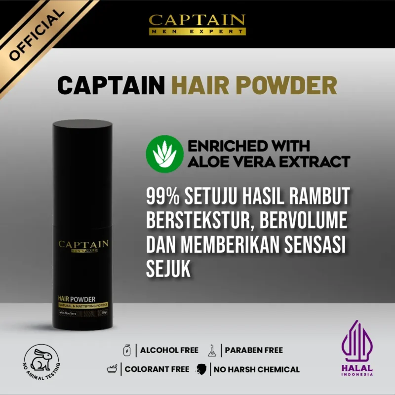 Detail Captain Men's Care Hair Powder Spray