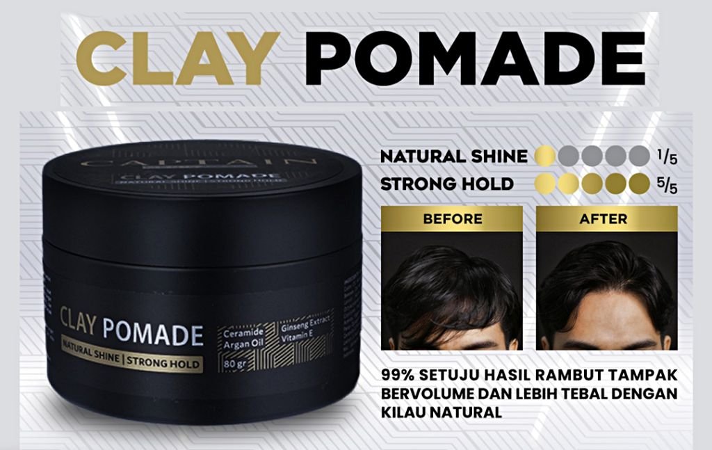 Harga Captain Clay Pomade: Kualitas dan Nilainya